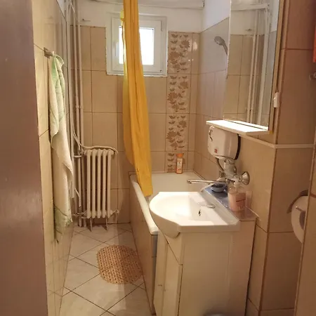 公寓 Ciresica Budget 2br La Intrare Mamaia Cu Ac Gratuit 康斯坦察